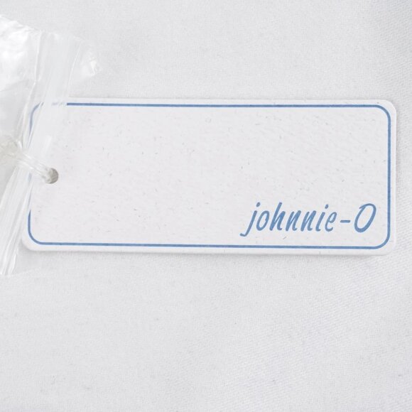 Johnnie-O Elin Contrast Block Print Tank Top in Ming Green Square Neck Breezy - Picture 4 of 16